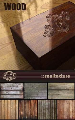 RealTexture : Wood Vol.2 for 3d Visualisation 2CD